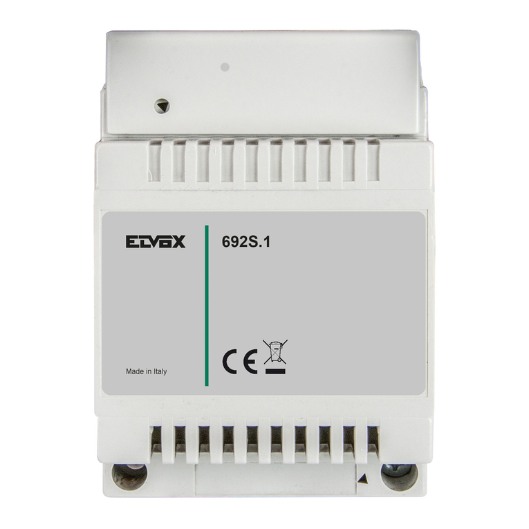 Vimar elvox 692S Assembly instructions