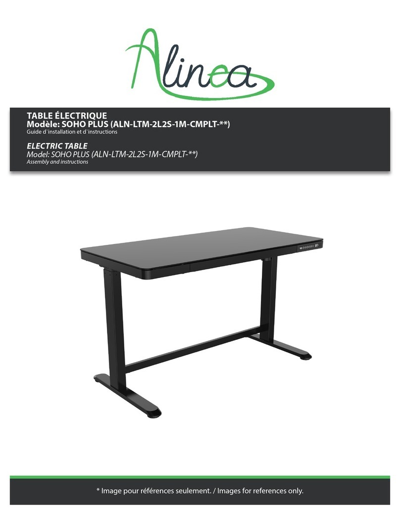 Alinea SOHO PLUS Assembly And Instructions