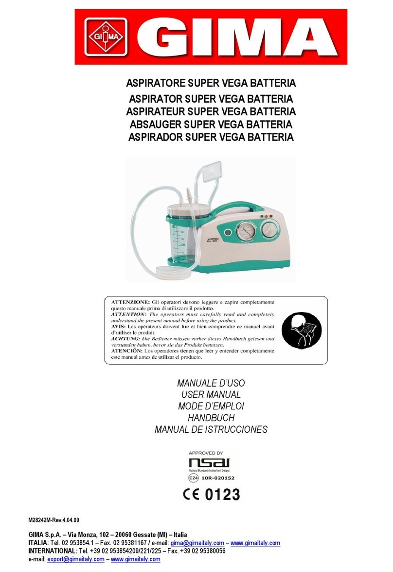 Gima SUPER VEGA BATTERIA user manual