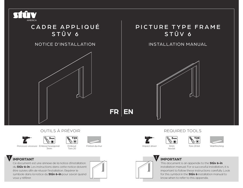 Stuv 6 Series installation manual Stuv 6 Series installation manual