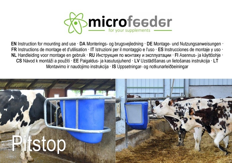 MicroFeeder Pitstop Instructions for mounting and use