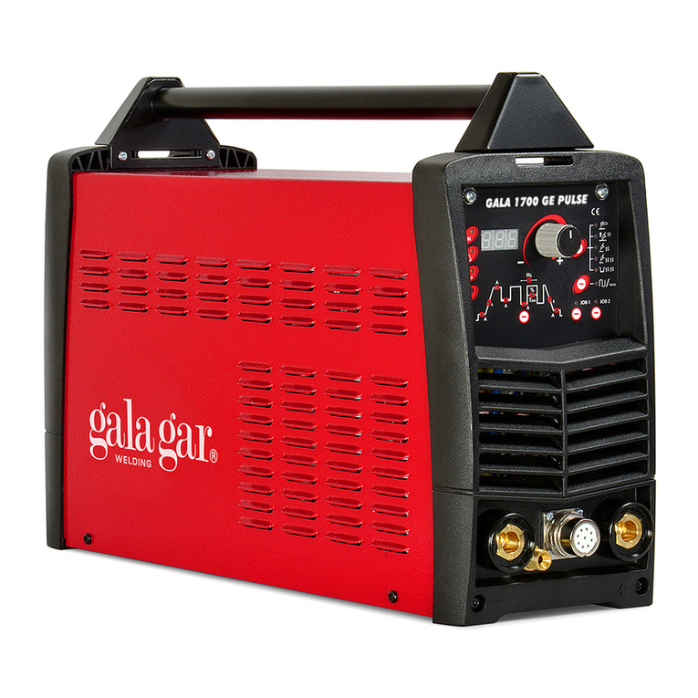 gala gar GALA 1700 G.E. TIG PULSE Technical instruction manual gala gar GALA 1700 G.E. TIG PULSE Technical instruction manual