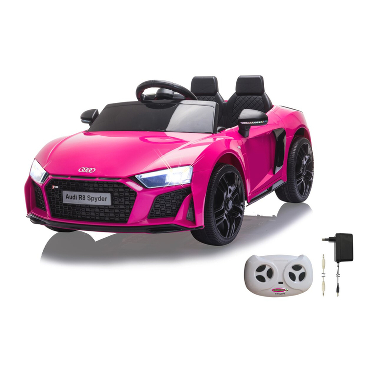 Jamara Audi R8 Spyder V10 performance quattro User manual