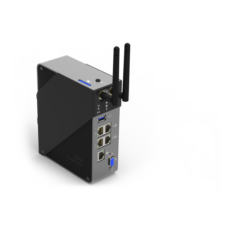 ESA AUTOMATION EW900 quick start guide
