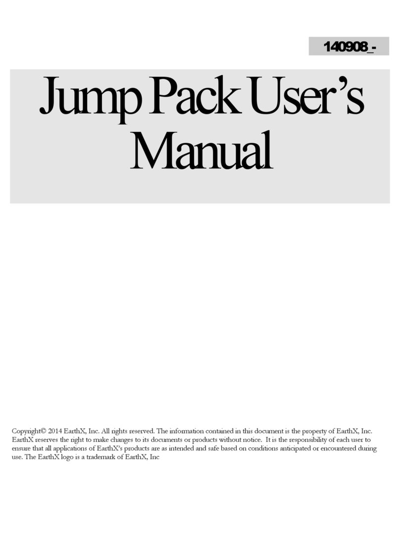 EarthX ML-1 User manual
