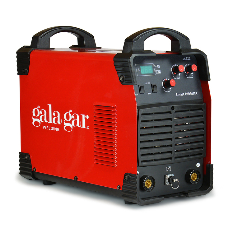 gala gar Smart 400 MMA Owner's manual
