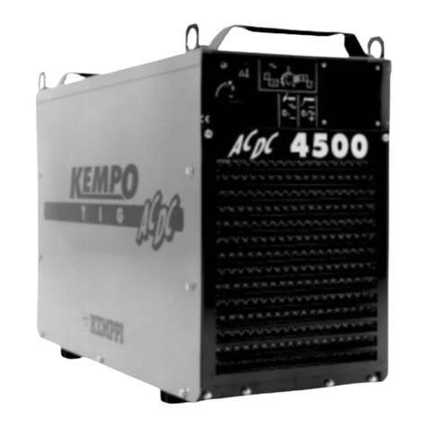 Kemppi Kempotig 4500 AC/DC User manual