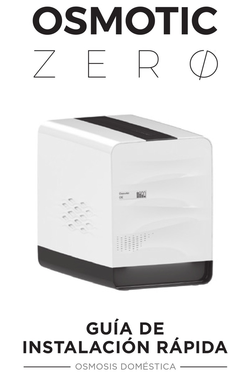 Corsa OSMOTIC ZERO Quick installation guide