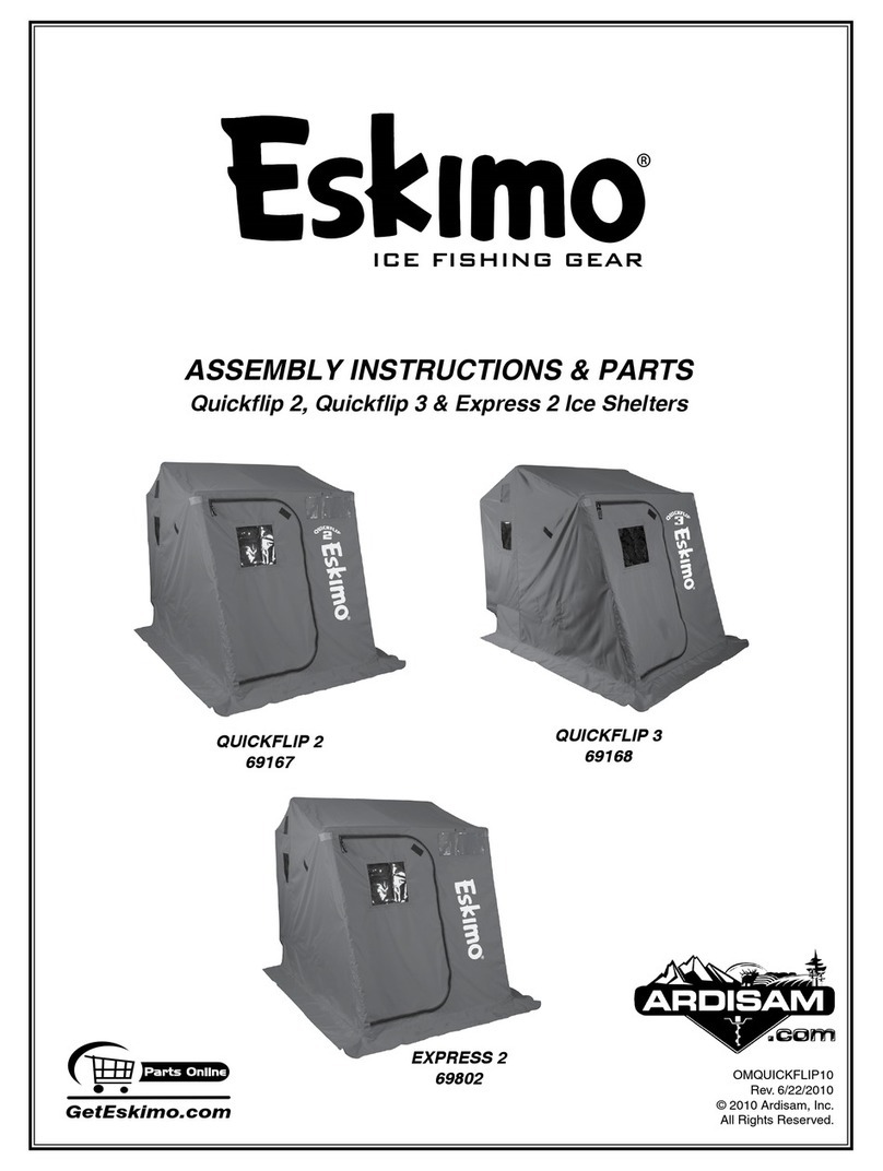 Ardisam Eskimo Quickflip 2 Assembly Instructions/Parts Manual