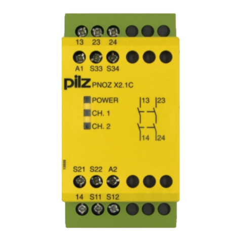 Pilz PNOZ X2C User manual