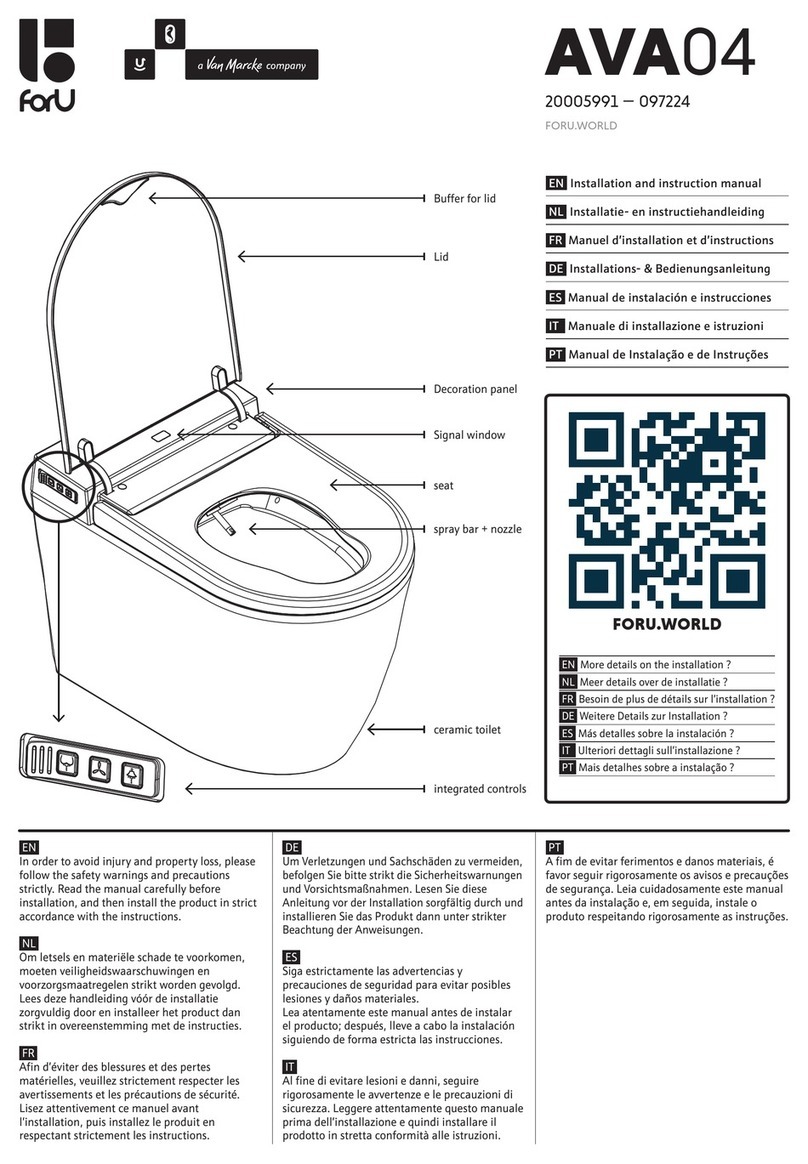 ForU AVA04 Installation and instruction manual ForU AVA04 Installation and instruction manual