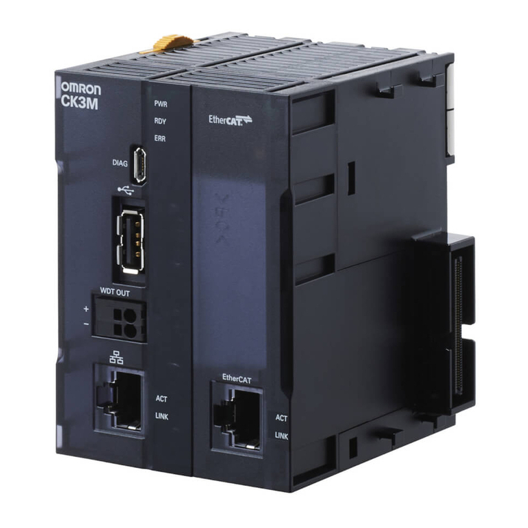 Omron CK3M-CPU 1 Series Application guide