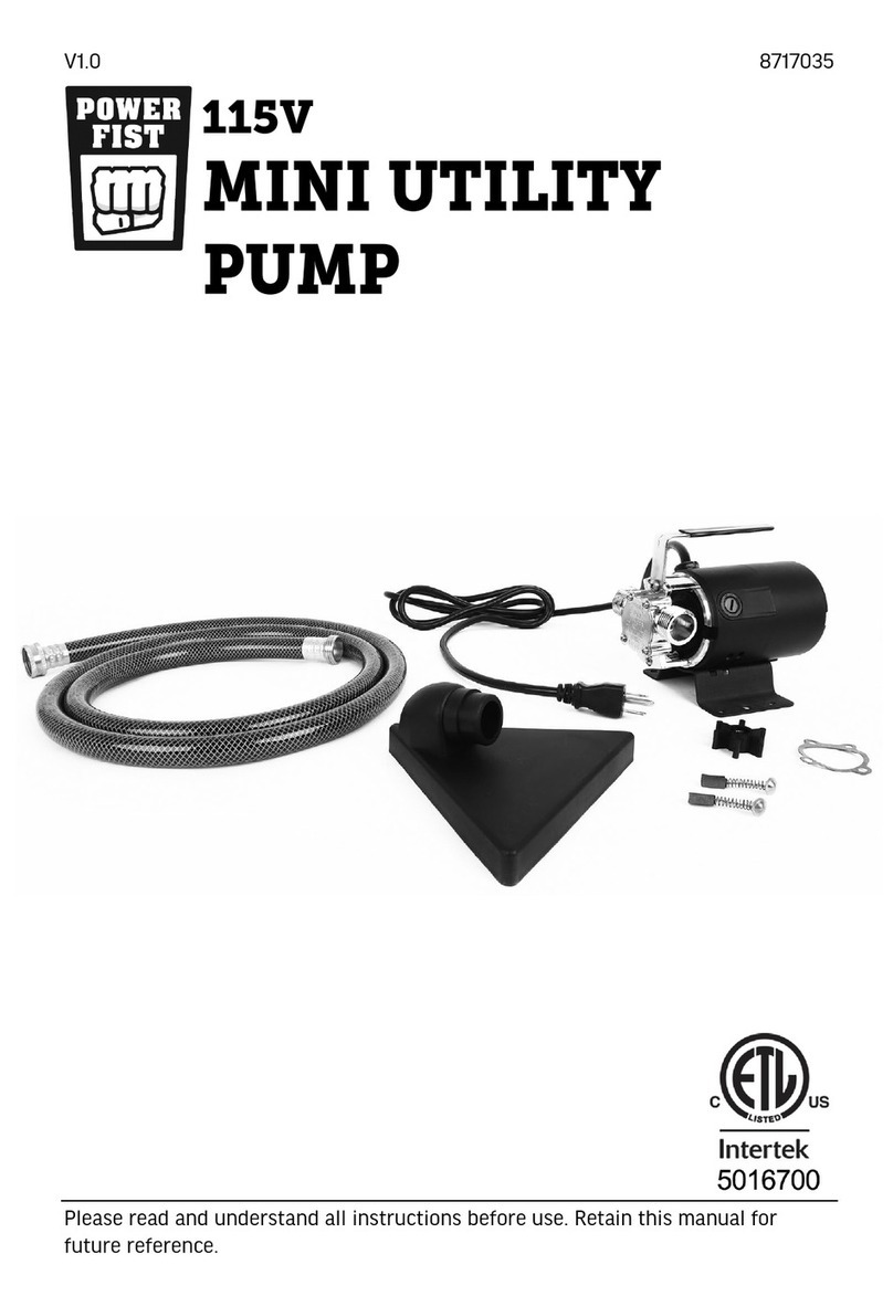 Power Fist 8717035 User manual