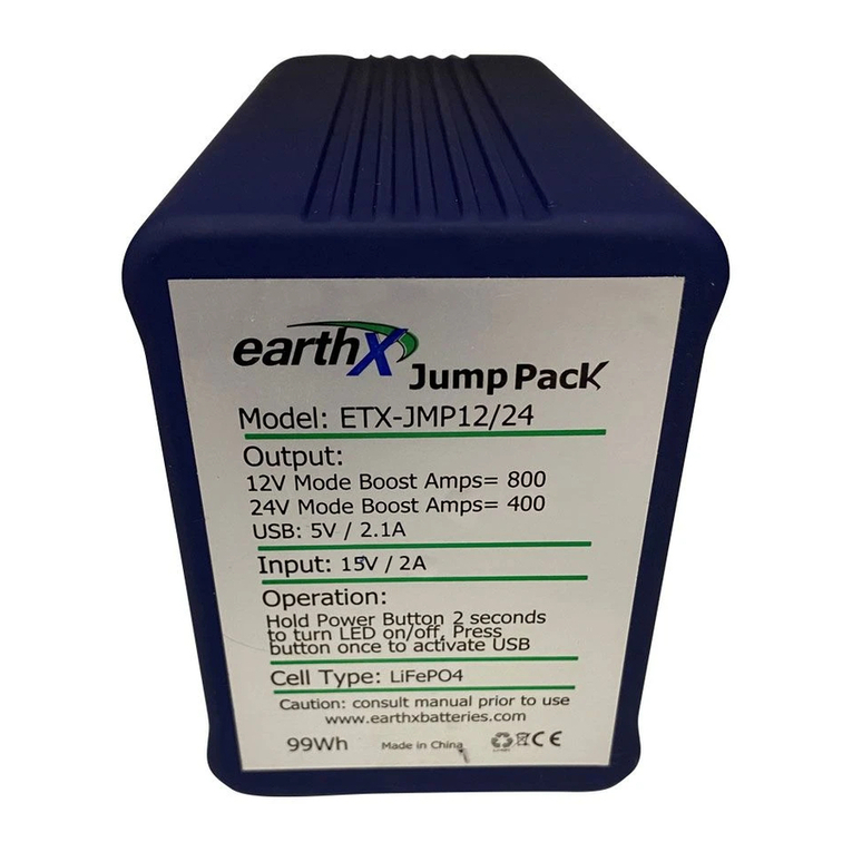 EarthX EXT-JMP12 user manual