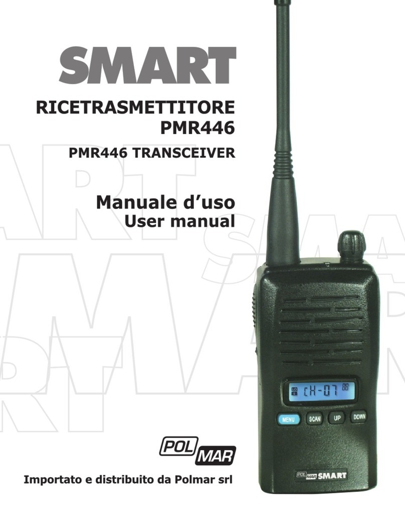 POLMAR SMART PMR446 user manual
