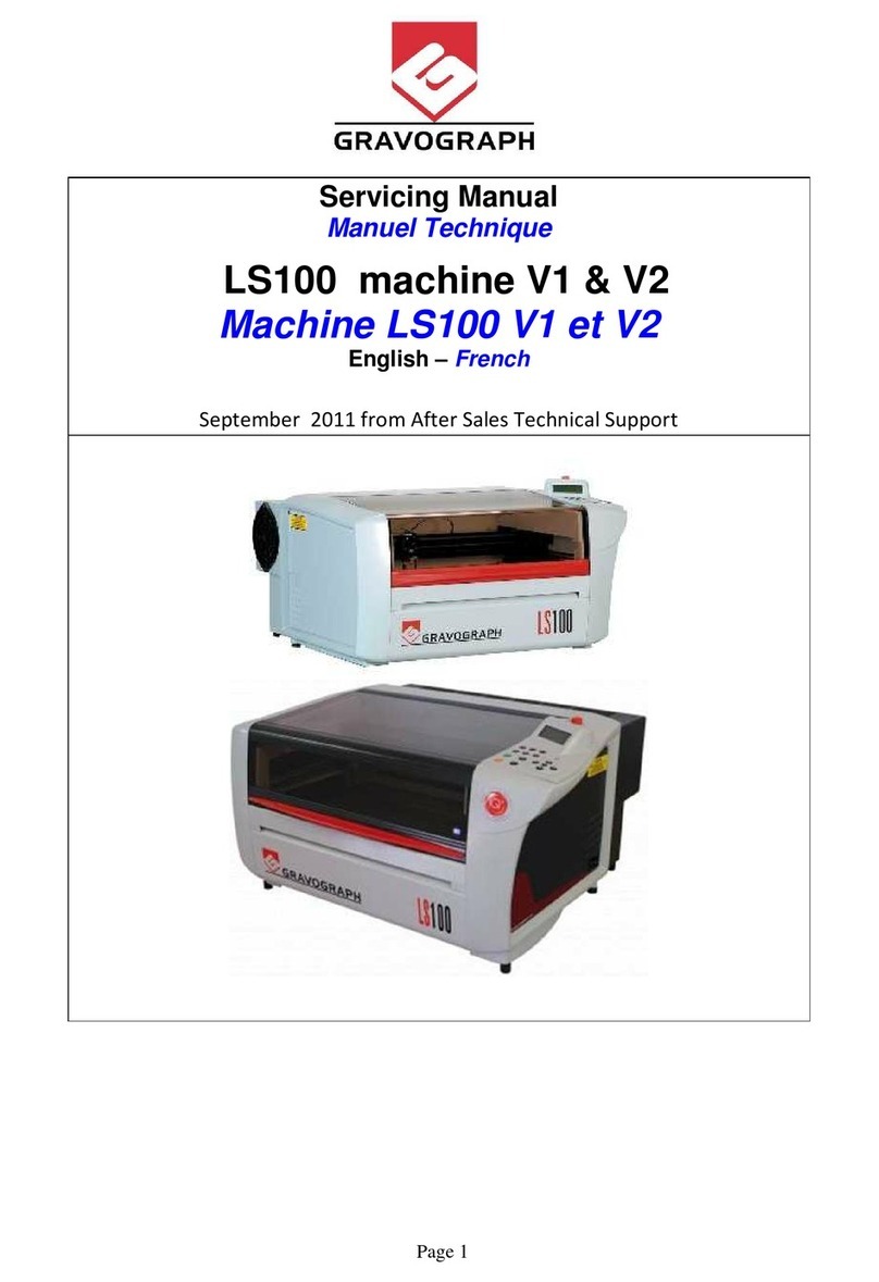 GRAVOGRAPH LS100 V1 Servicing manual