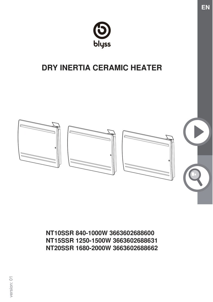 Blyss NT10SSR User manual