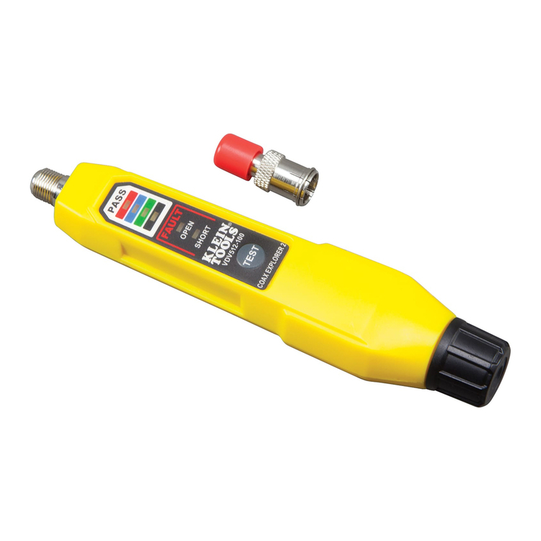 Klein Tools Coax Explorer 2 VDV512-100 instructions