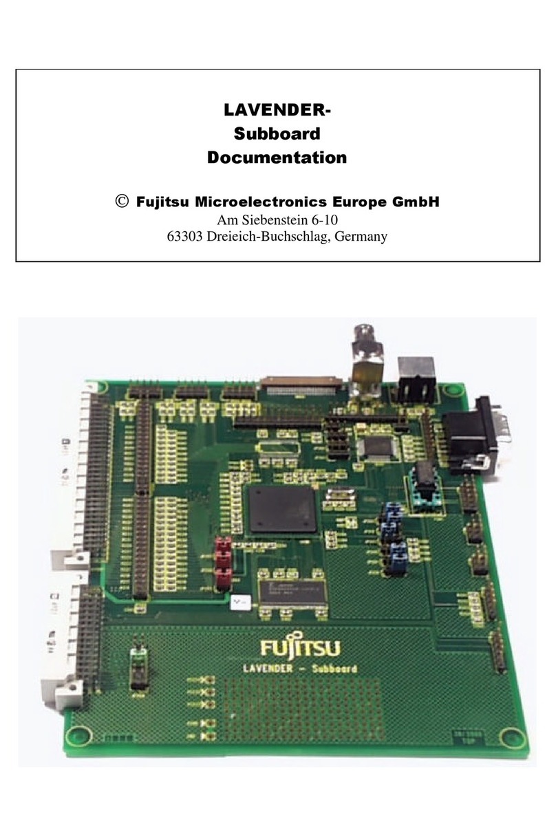 Fujitsu LAVENDER Operator's manual