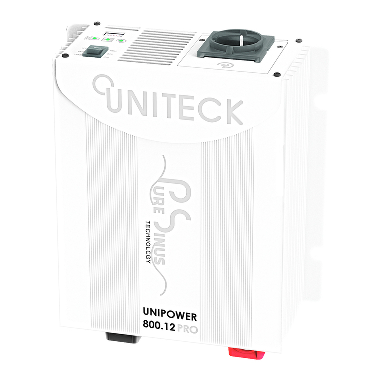 Uniteck UNIPOWER 800.12 PRO instruction manual