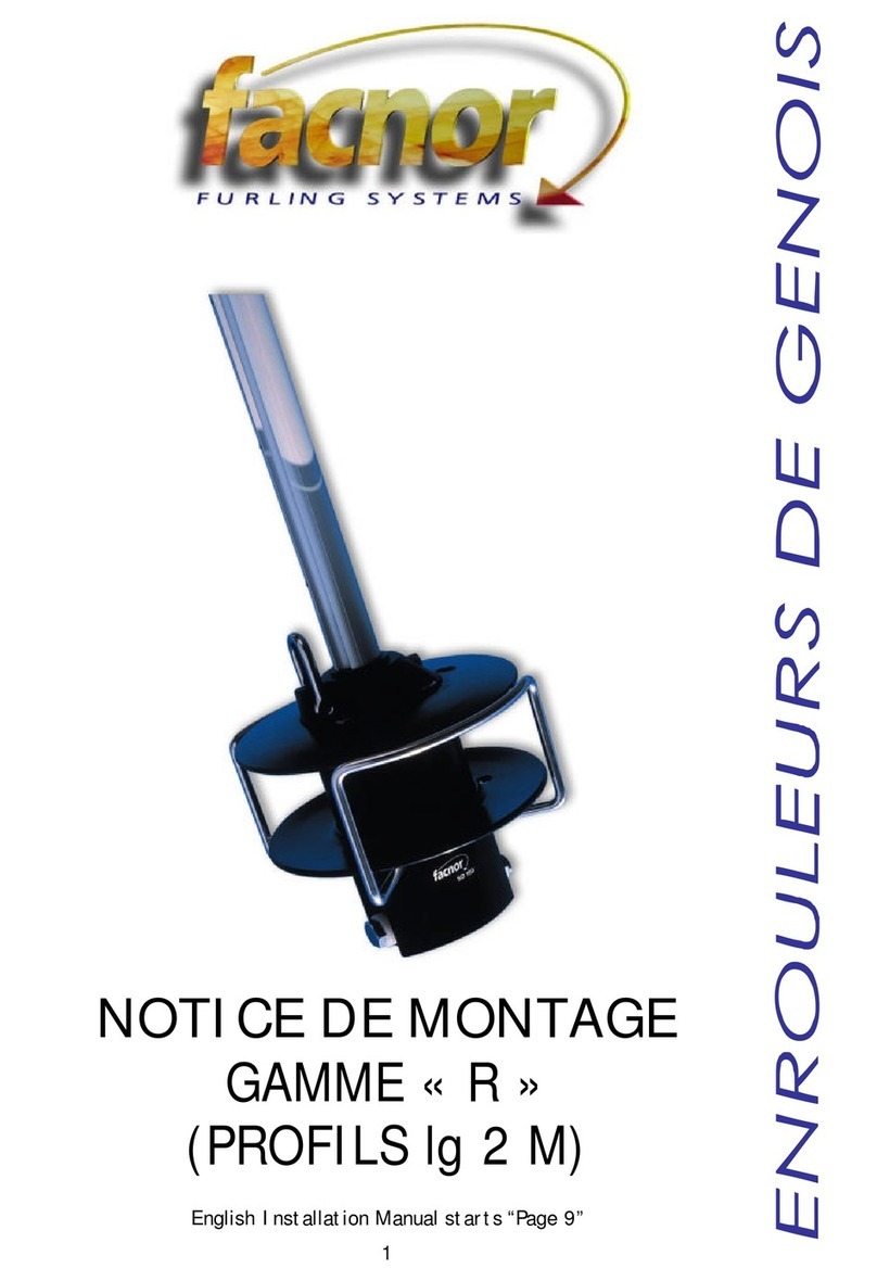 Facnor R 80 installation manual Facnor R 80 installation manual