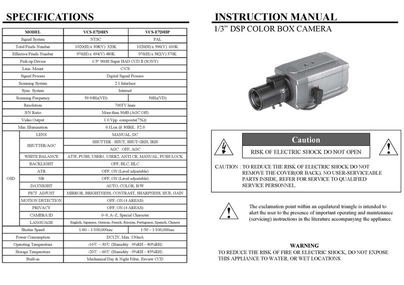 Visionite VCS-E720HN instruction manual