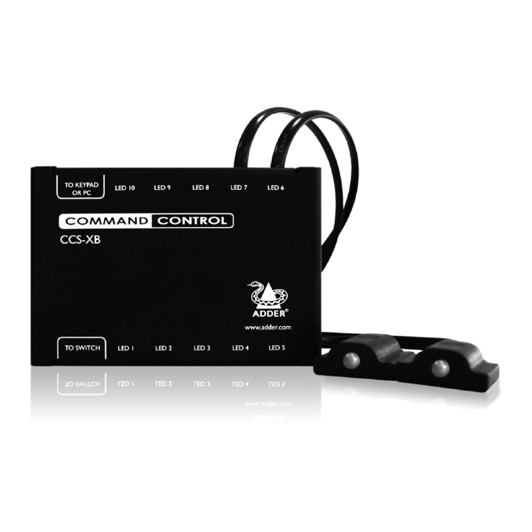 ADDER CCS-XB quick start