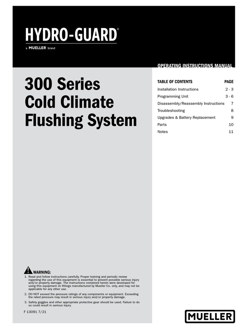 Muller HYDRO-GUARD 300 Series Operating instructions manual