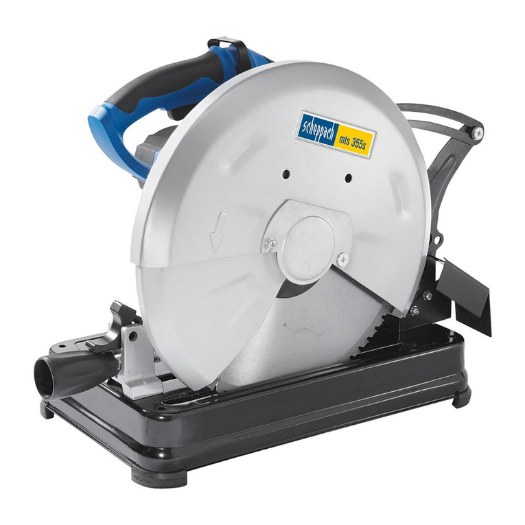 Scheppach mts 355s User manual