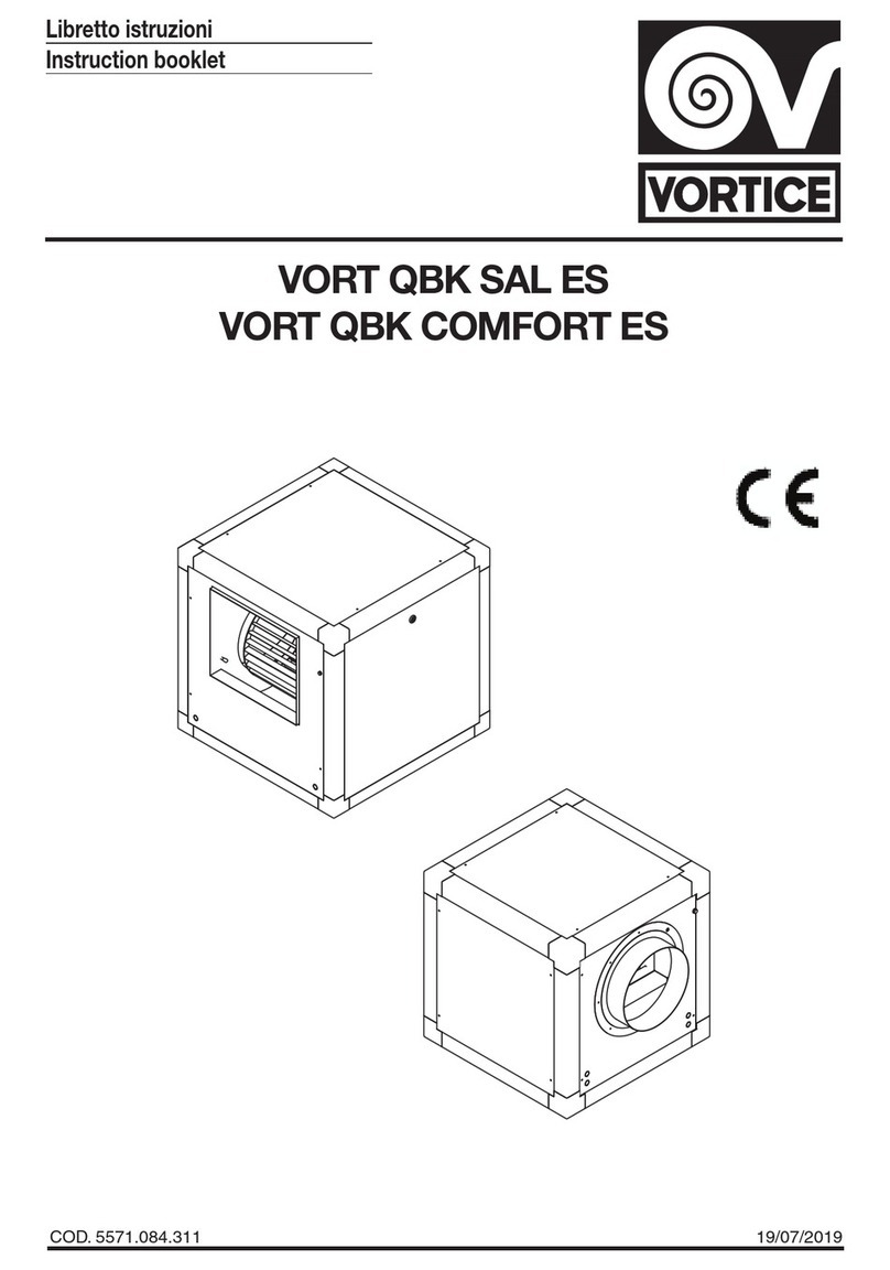 Vortice VORT QBK SAL ES User manual