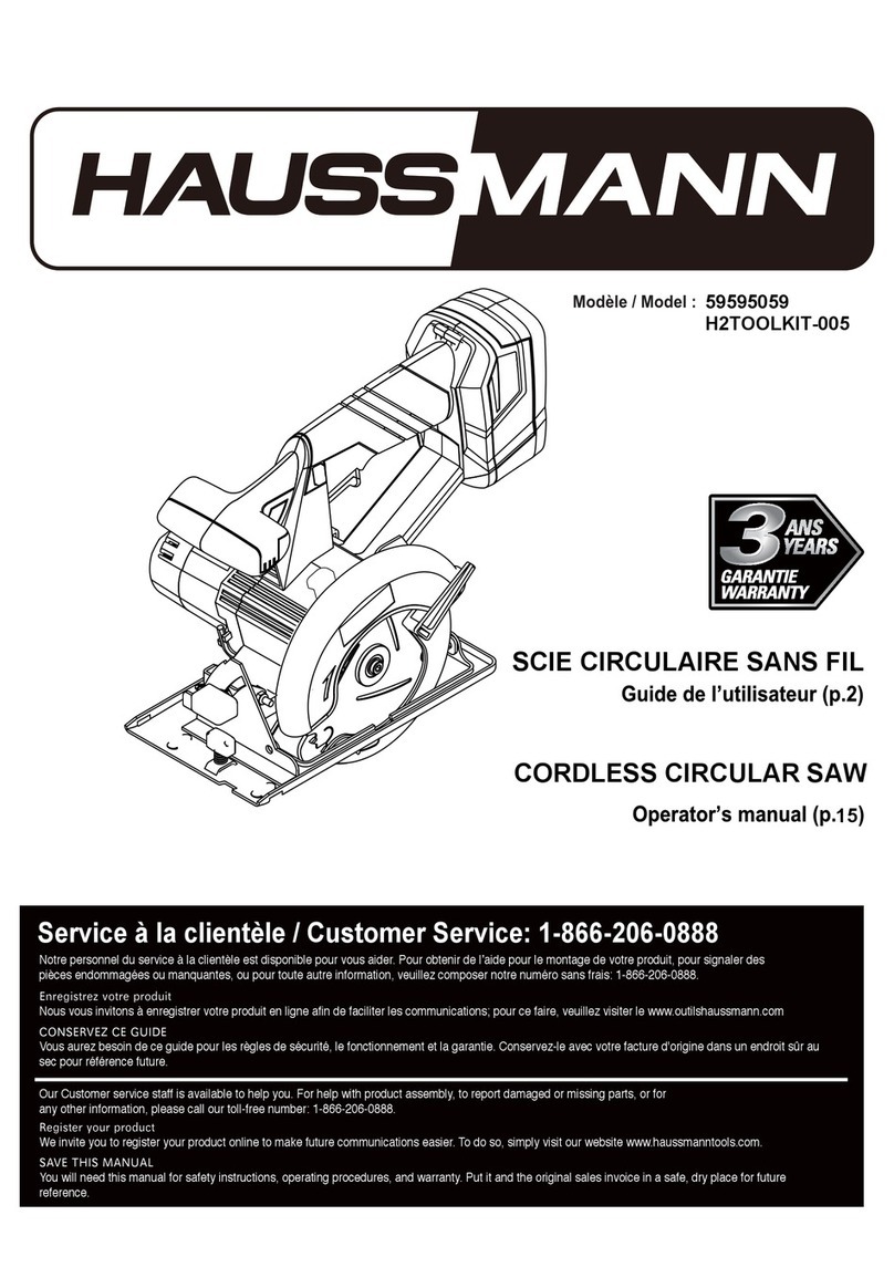 Haussmann H2TOOLKIT-005 manual