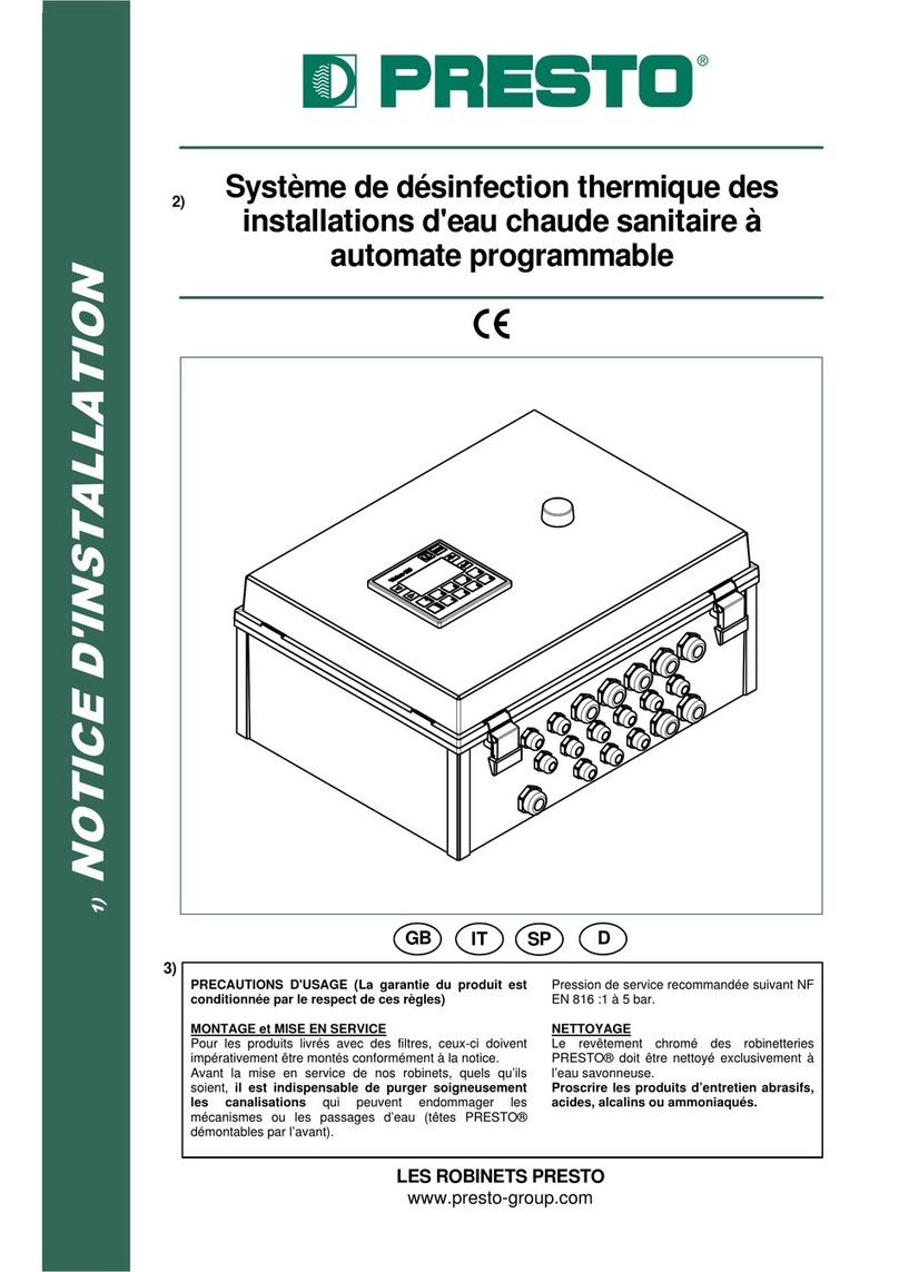 Presto 86710 User manual