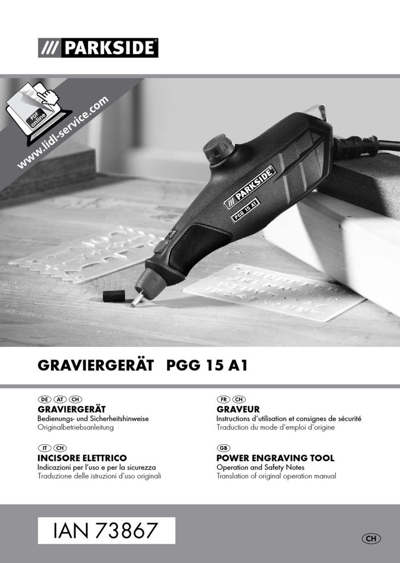 Parkside PGG 15 A1 User manual