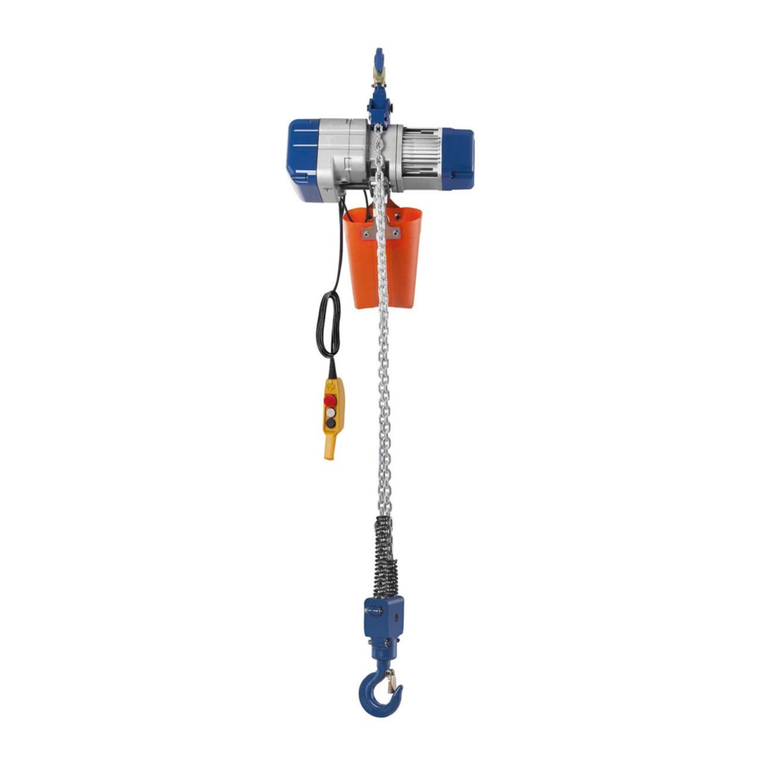 MSW PROLIFTOR 2000 user manual