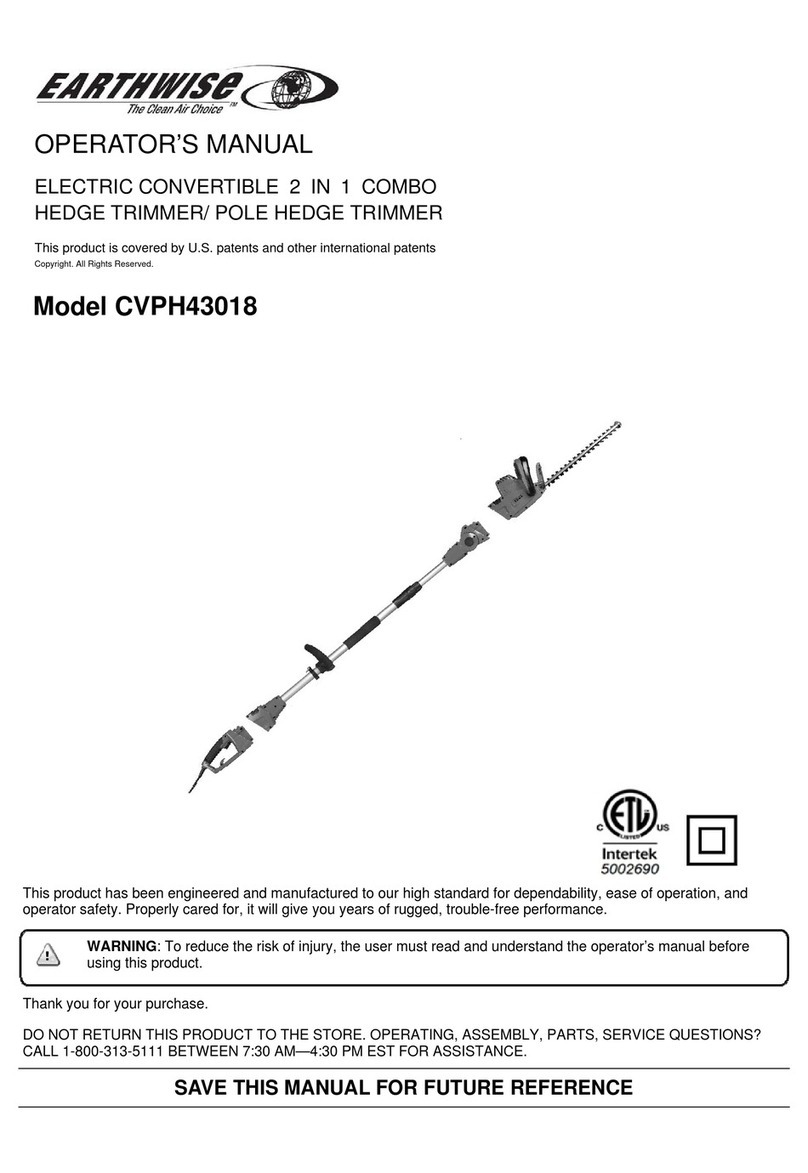 EarthWise CVPH43018 Operator's manual