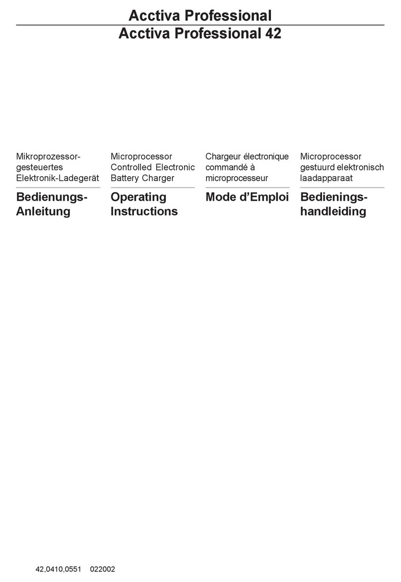 FRONIUS Acctiva Professional operating instructions FRONIUS Acctiva Professional operating instructions
