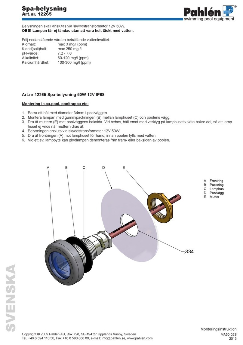 Pahlen 12265 quick start guide
