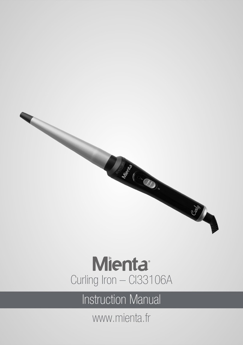Mienta CI33106A instruction manual