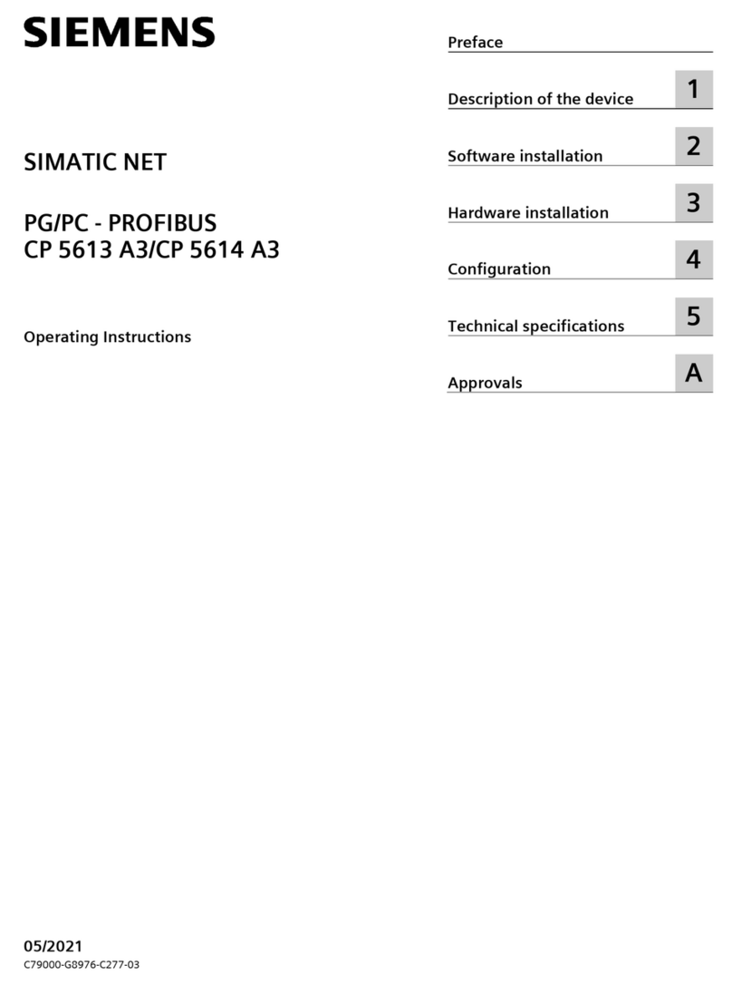 Siemens CP 5613 A3 User manual