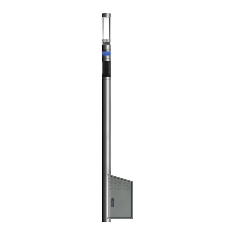 Schreder SHUFFLE POLE installation instructions Schreder SHUFFLE POLE installation instructions