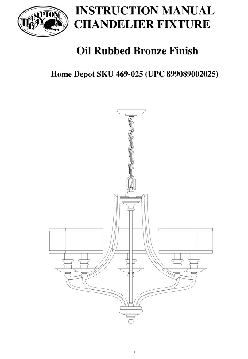 HAMPTON BAY 469-025 User manual