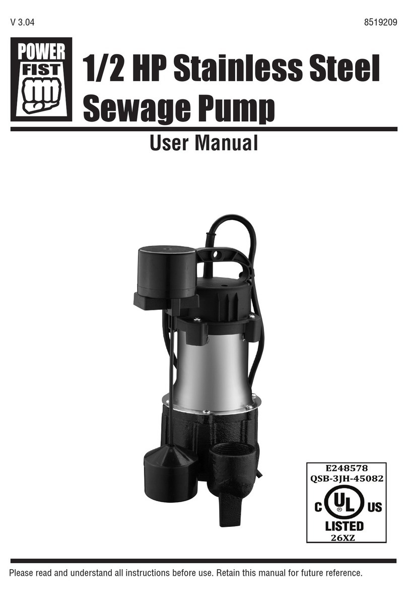 Power Fist 8519209 user manual
