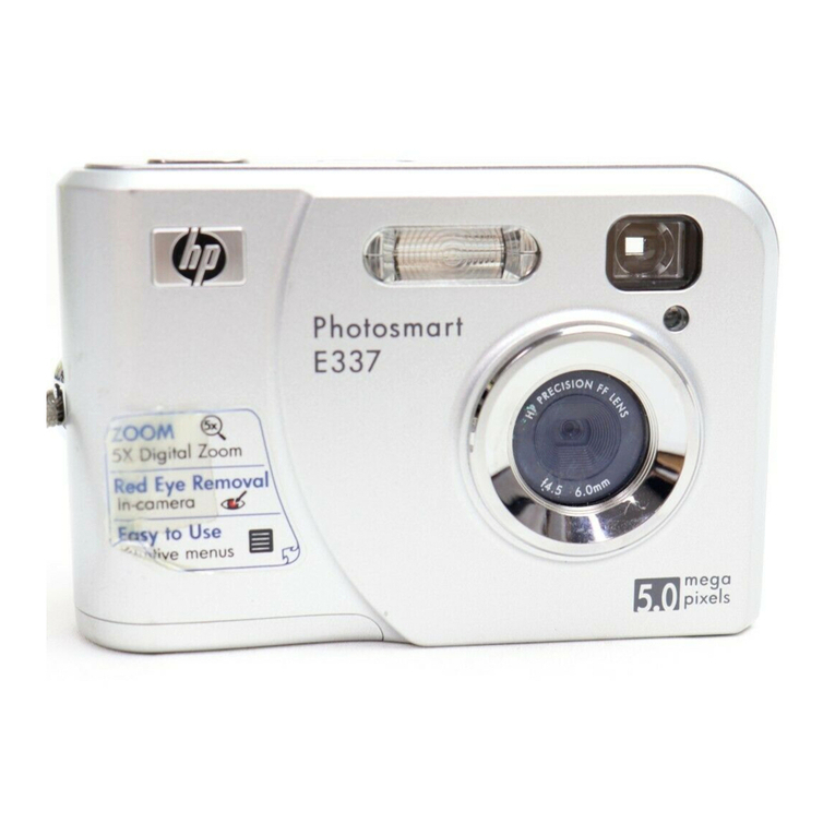 HP Photosmart E337 User manual HP Photosmart E337 User manual
