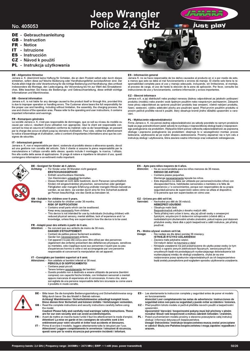 Jamara 405053 Instruction