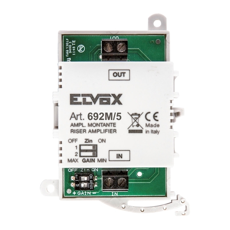 Vimar ELVOX Installer's guide