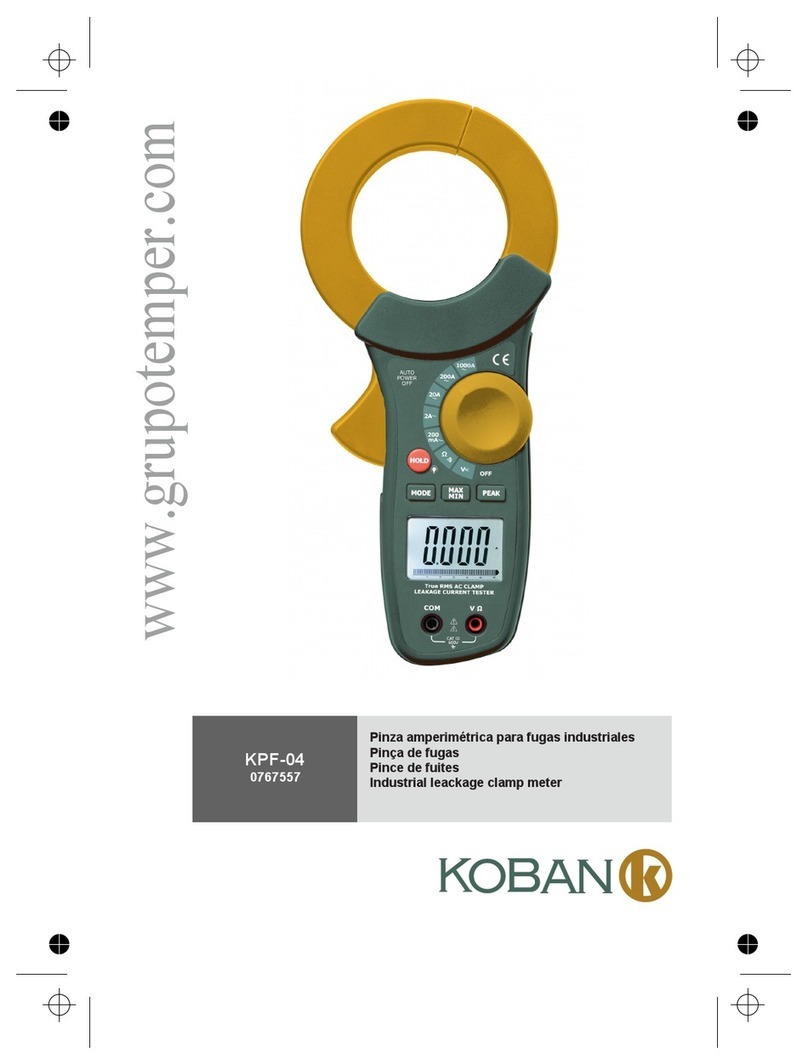 Temper Koban KPF-04 manual