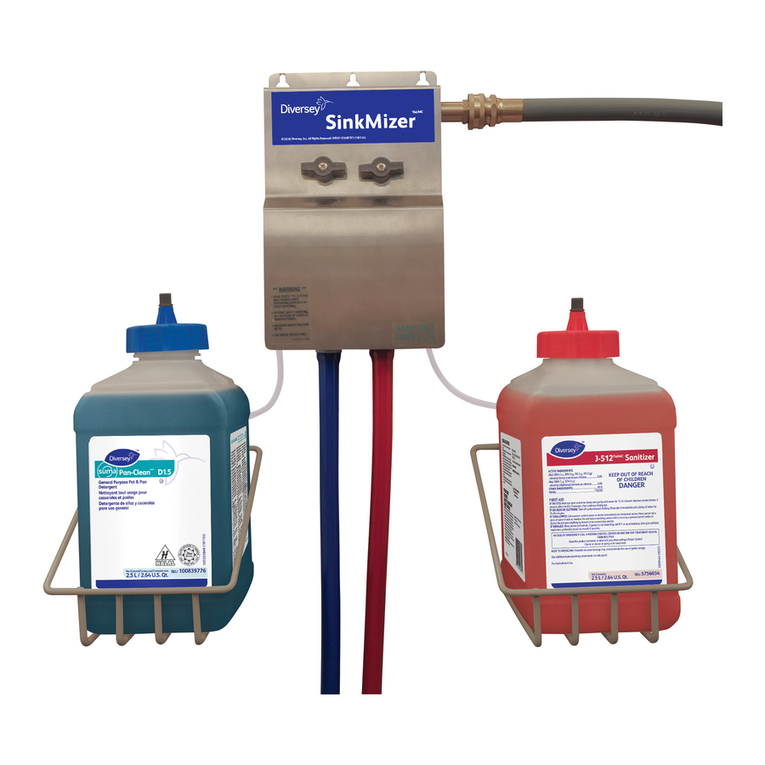 diversey J-Fill Sink Mizer SS owner's guide