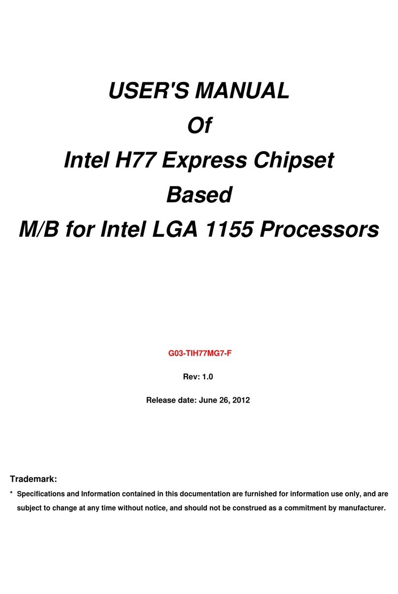 JETWAY TIH77MG7 user manual