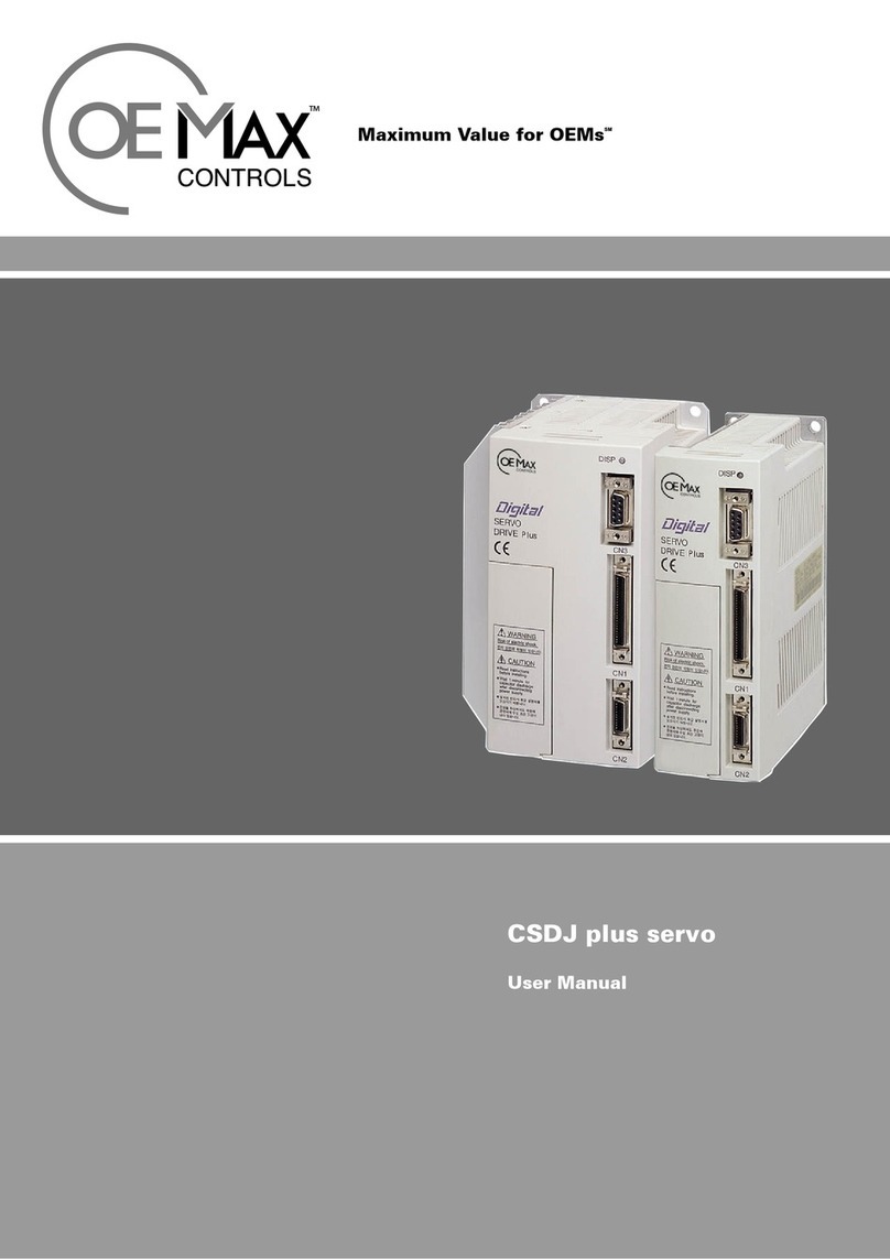 OE Max Controls CSDJ Plus User manual