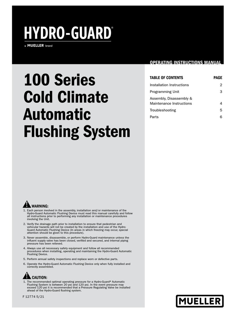Muller HUDRO-GUARD 100 Series Operating instructions manual